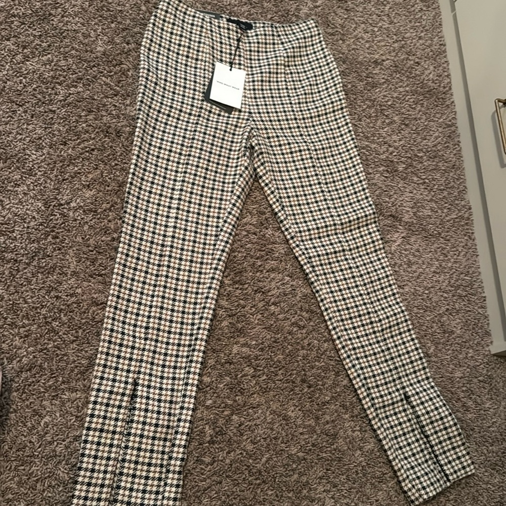 Who what wear trouser - fall plaid